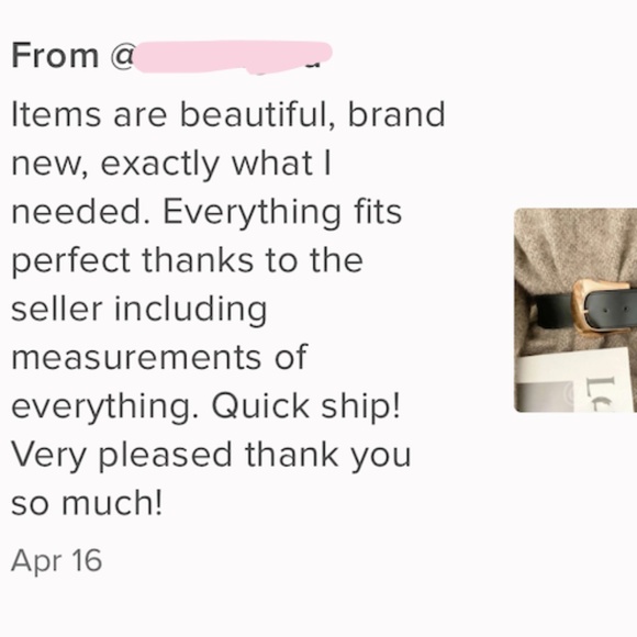 Black Belt Gold Tone Buckle - Picture 8 of 8